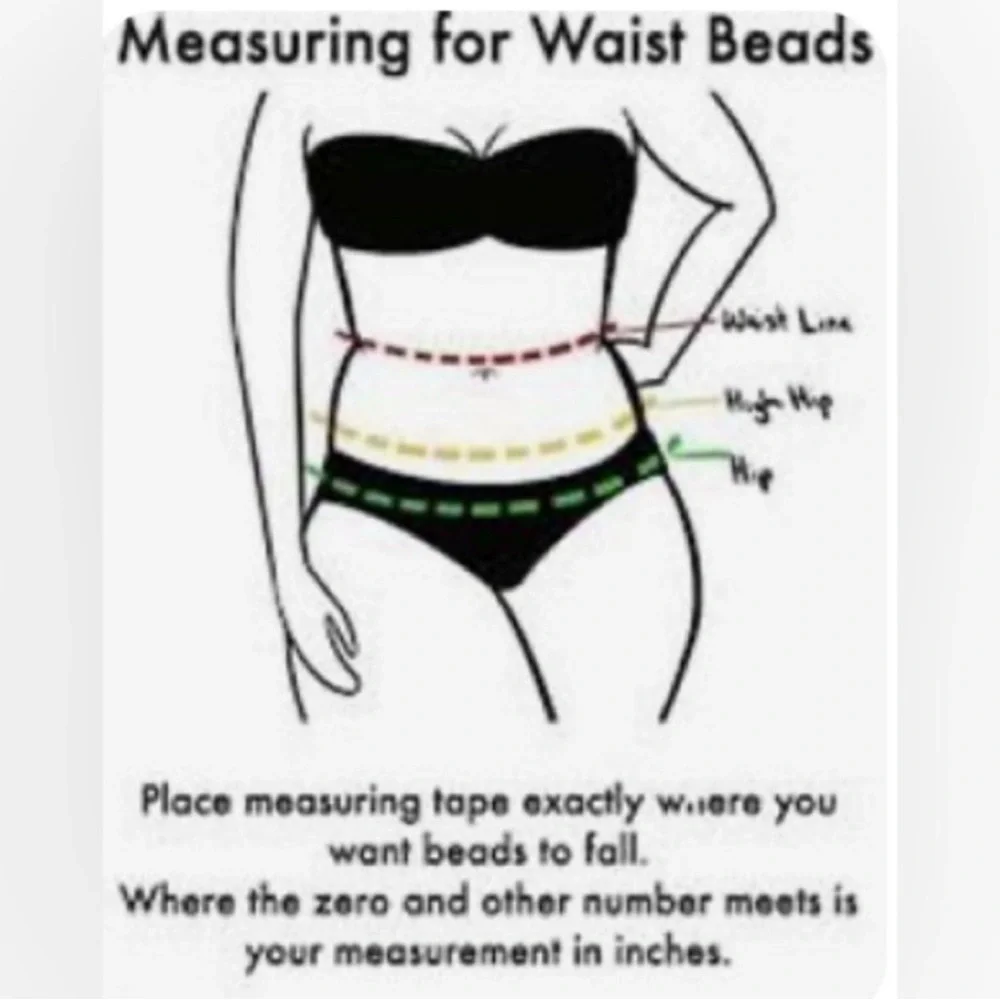 NWT “PRETTA IN PINK” Mini Crystalline Waistbeads DIY Tie on Up to 50 in Length - Picture 9 of 9